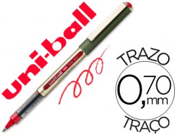 Bolígrafo roller uni-ball eye UB-157 tinta roja 0,7 mm.